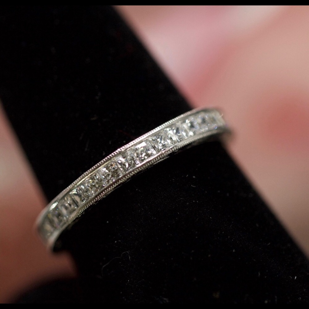 Tacori Sterling Silver Wedding Band Size 6